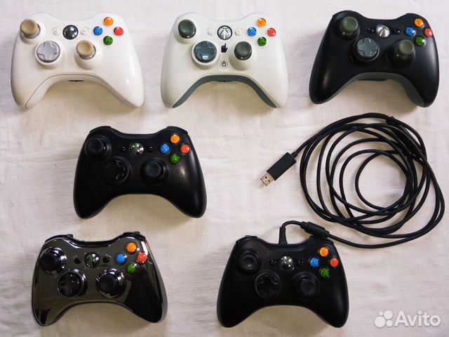 Джойстики оригинальные для Xbox 360