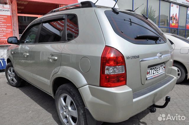 Фаркоп для Hyundai Tucson/ Хендай Туссан 2004-2010