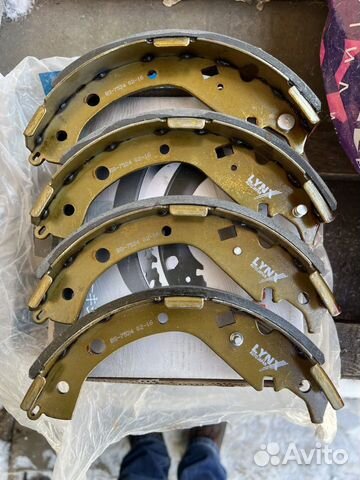 Lynxauto BS-7524 Колодки тормозные задние комплект