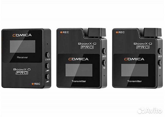 Радиосистема Comica BoomX-D PRO D2 Чёрная