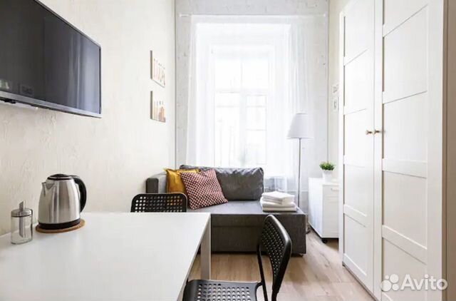 

Квартира-студия, 18 м², 2 кровати