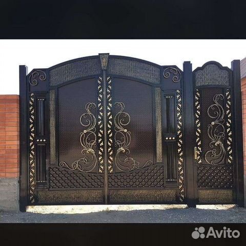 Ворота кованые на заказ N200