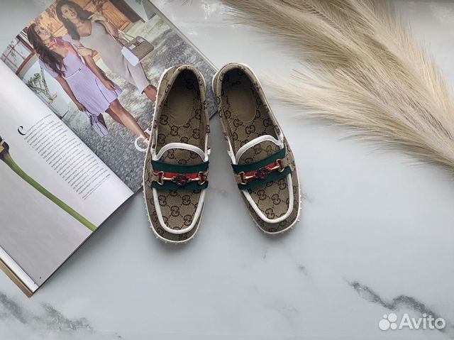 Эспадрильи Gucci