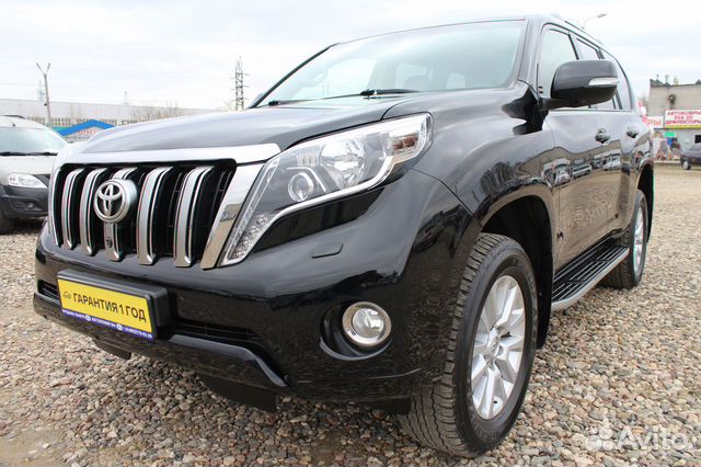 Toyota Land Cruiser Prado 2.8 AT, 2015, 106 000 км