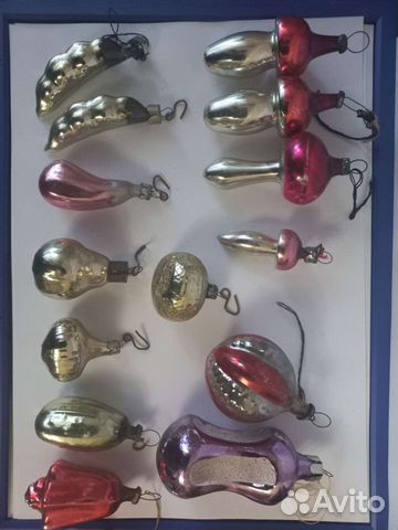Елочные игрушки СССР