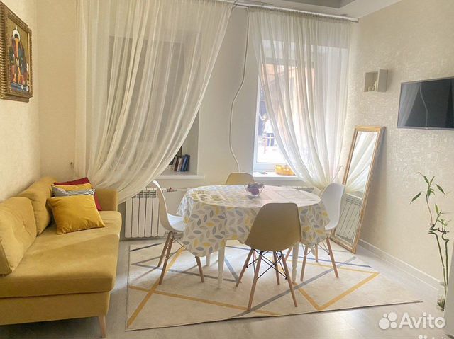

Квартира-студия, 33 м², 2 кровати