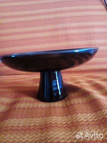 Ваза для фруктов на ножке СССР