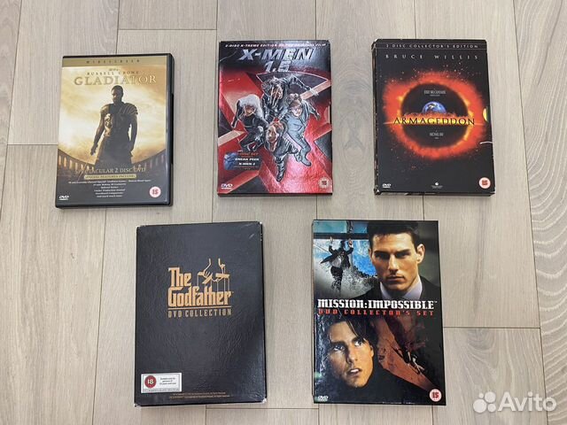DVD коллекционные наборы фильмов на английском