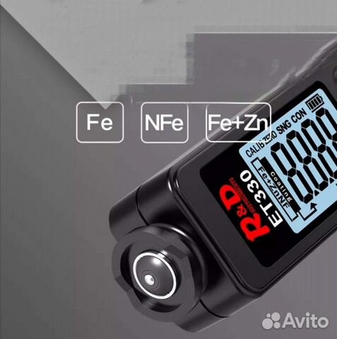R&D ET330 толщиномер лкп rd Fe/NFe Fe+Zn