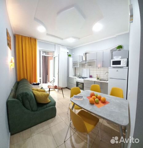 

1-к. квартира, 54 м², 1 кровать