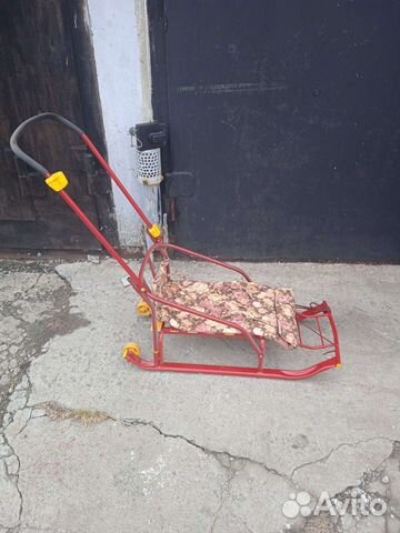 Детские зимние санки