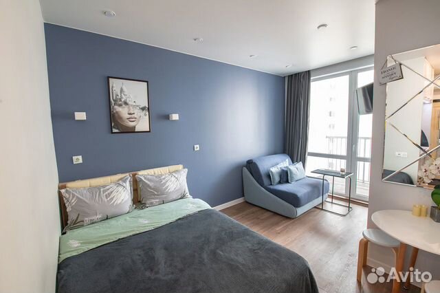 

Квартира-студия, 20 м², 2 кровати