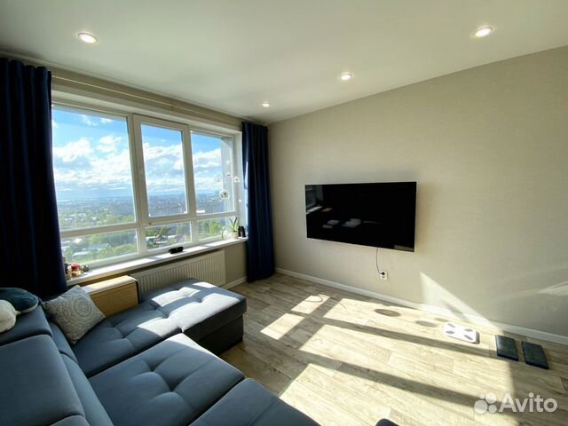 

1-к. квартира, 52 м², 2 кровати