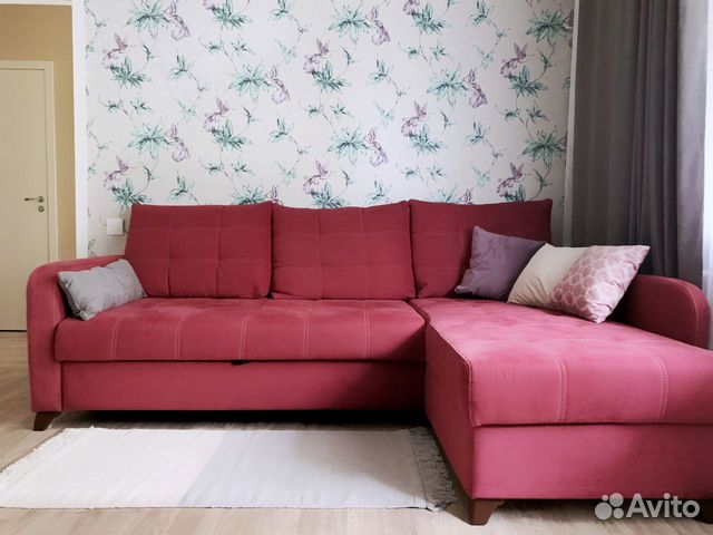 

1-к. квартира, 40 м², 2 кровати
