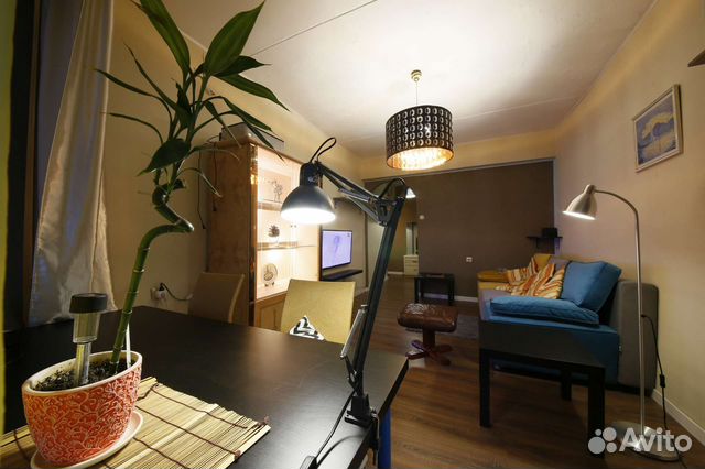 

2-к. квартира, 46 м², 2 кровати