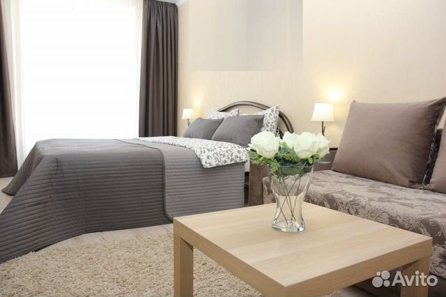 

1-к. квартира, 40 м², 2 кровати