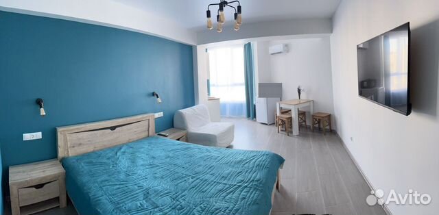 

Квартира-студия, 26 м², 3 кровати