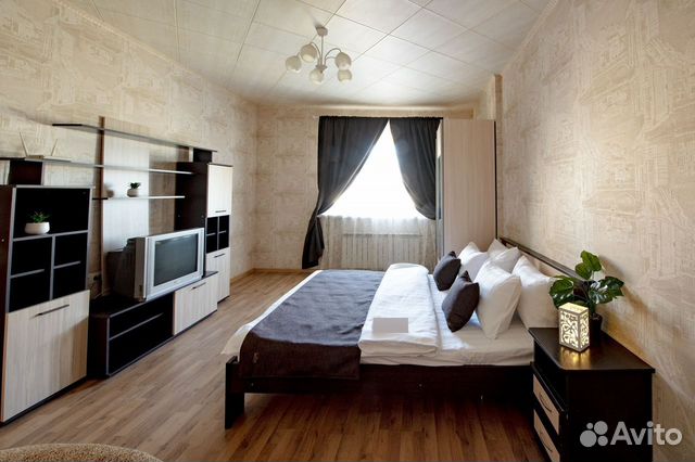 

1-к. квартира, 40 м², 2 кровати