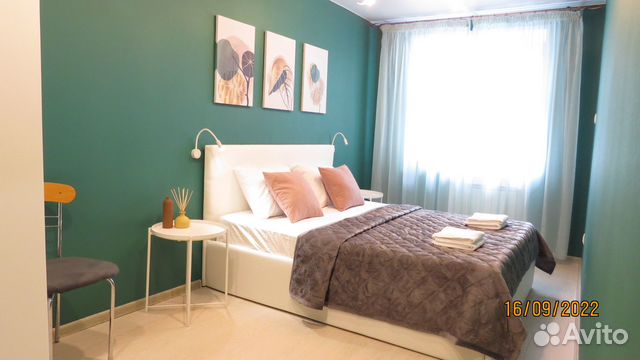 

2-к. квартира, 42 м², 2 кровати