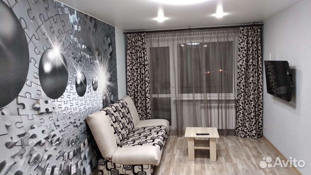 

1-к. квартира, 32 м², 2 кровати