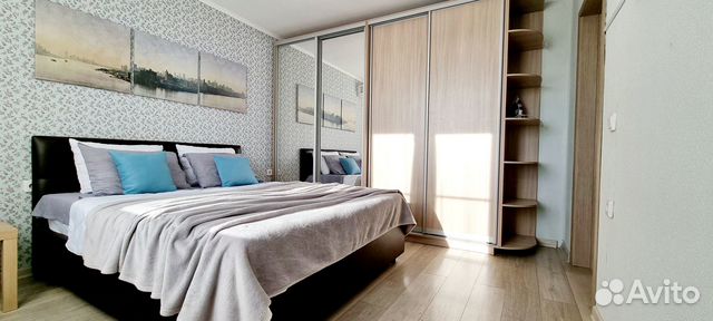 

1-к. квартира, 40 м², 2 кровати