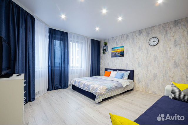 

1-к. квартира, 35 м², 2 кровати