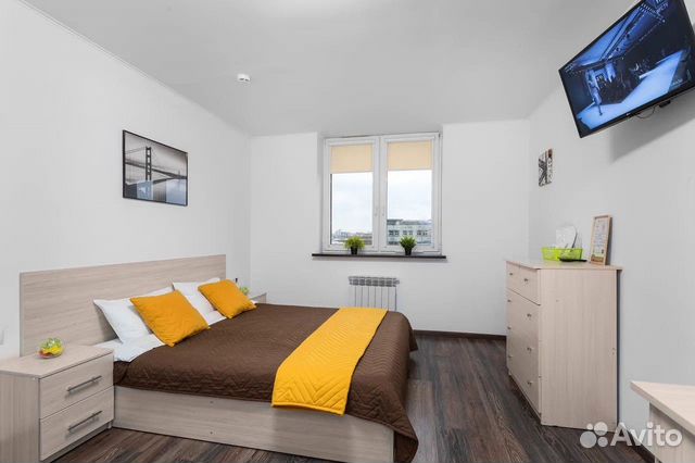 

1-к. квартира, 48 м², 2 кровати