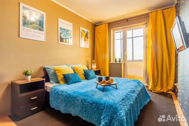 

1-к. квартира, 33 м², 2 кровати