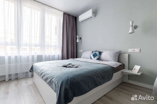 

Квартира-студия, 27 м², 2 кровати