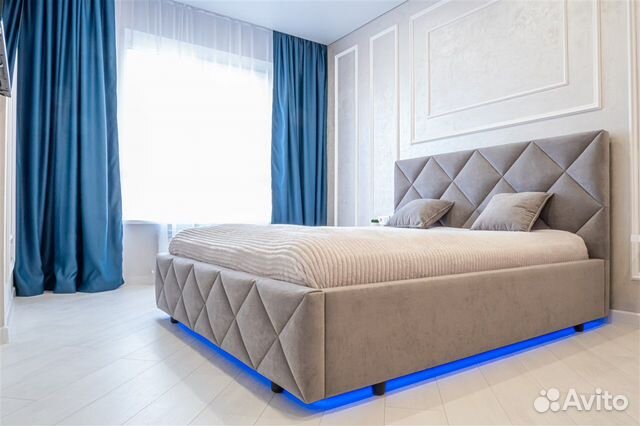

1-к. квартира, 40 м², 2 кровати