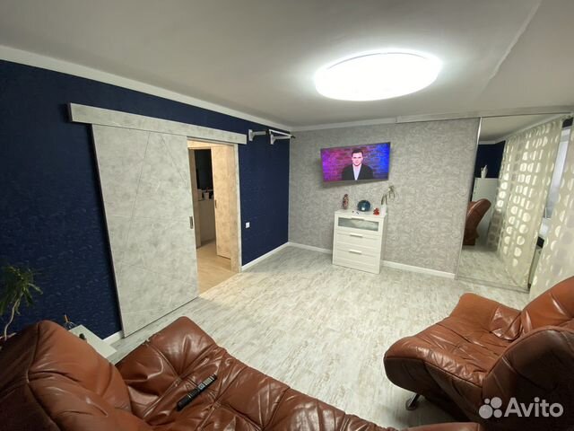 

1-к. квартира, 52 м², 2 кровати