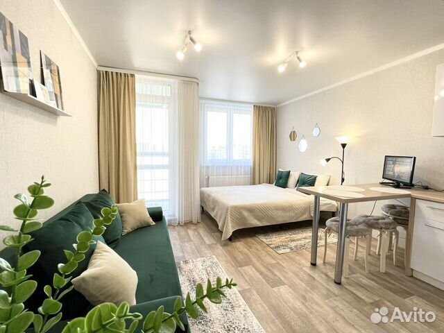 

Квартира-студия, 26 м², 2 кровати