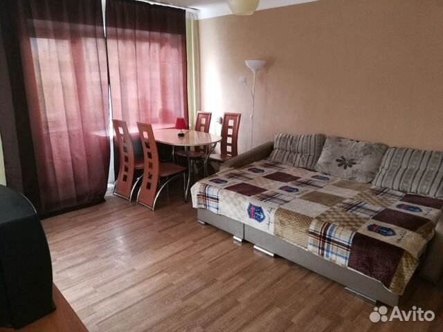 

Квартира-студия, 42 м², 2 кровати