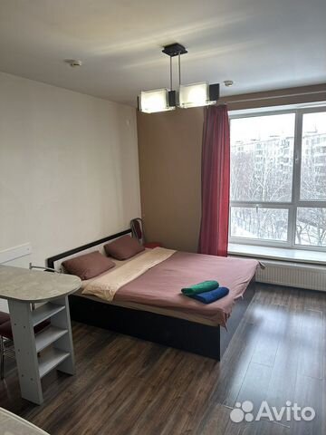 

Квартира-студия, 30 м², 1 кровать