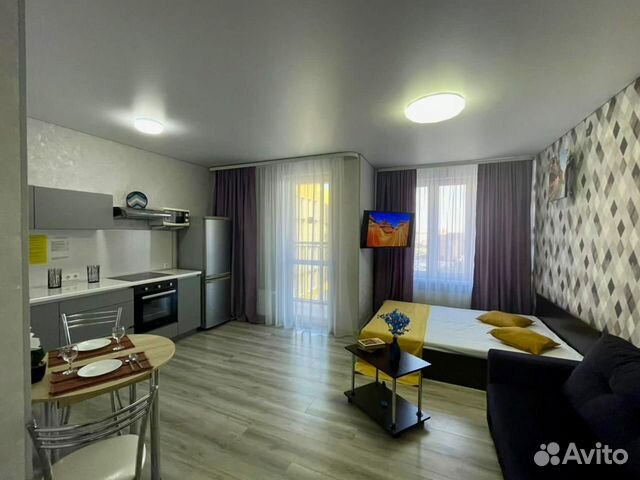

1-к. квартира, 40 м², 2 кровати
