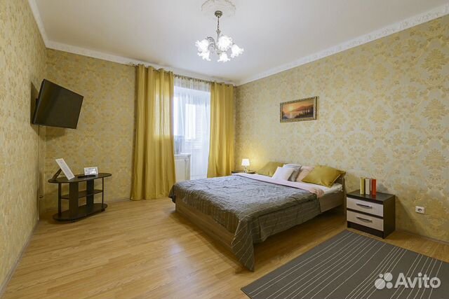 

1-к. квартира, 43 м², 2 кровати