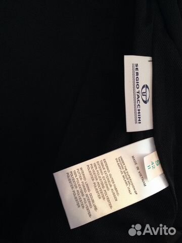 Новая куртка ветровка Sergio Tacchini
