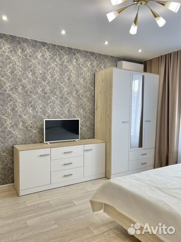 

1-к. квартира, 34 м², 2 кровати