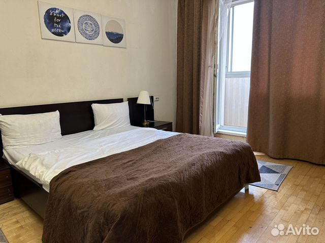 

1-к. квартира, 38 м², 2 кровати