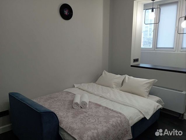 

Квартира-студия, 28 м², 2 кровати