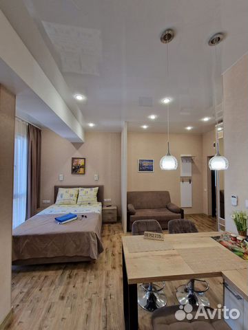 

Квартира-студия, 30 м², 2 кровати