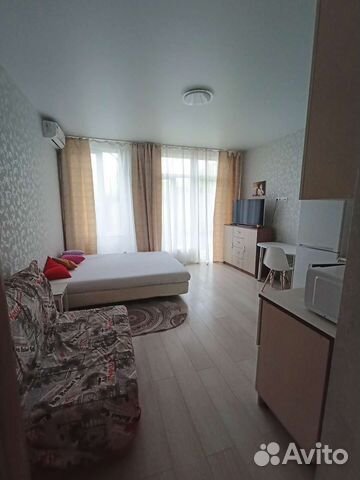 

Квартира-студия, 28 м², 2 кровати