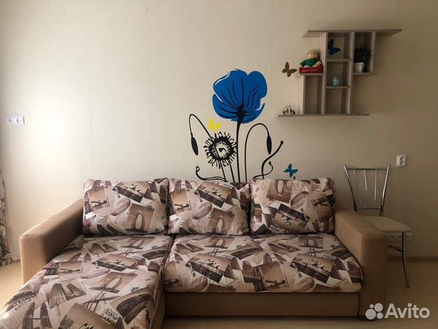 

Квартира-студия, 40 м², 3 кровати
