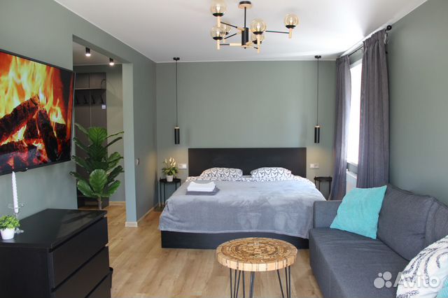 

1-к. квартира, 32 м², 2 кровати