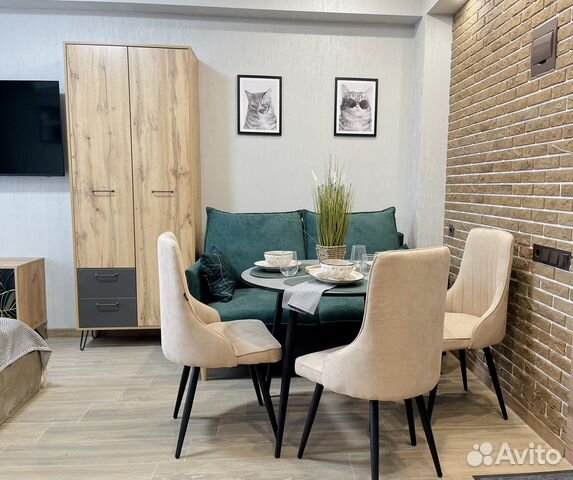 

Квартира-студия, 34 м², 2 кровати