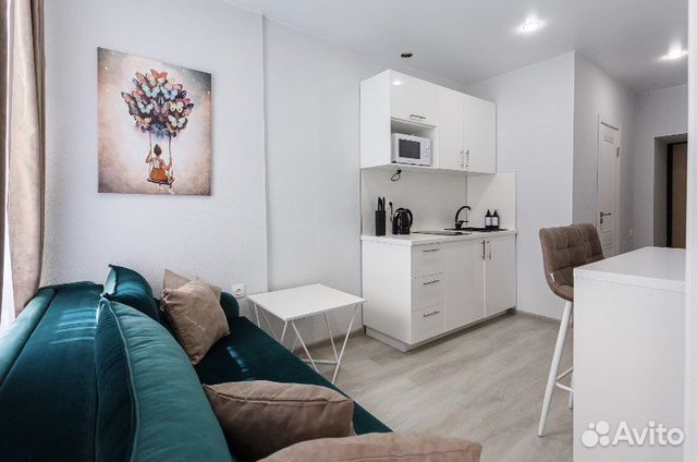 

Квартира-студия, 15 м², 1 кровать