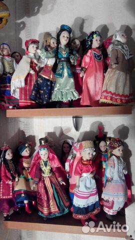 Куклы в народных костюмах