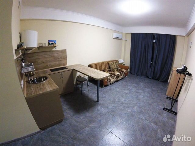 

Квартира-студия, 27 м², 1 кровать