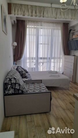

Квартира-студия, 20 м², 2 кровати