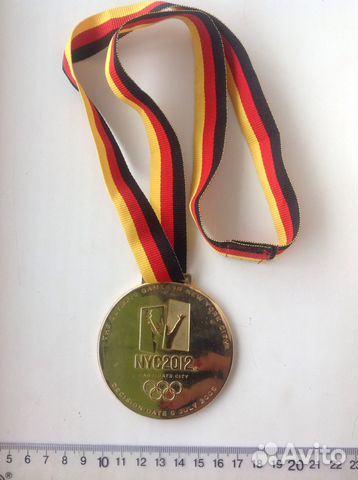 Медаль город кандидат олимпиада 2012 оригинал